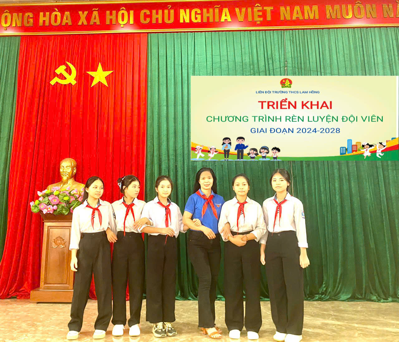 Triển khai chương trình Rèn luyện đội viên giai đoạn 2024-2028